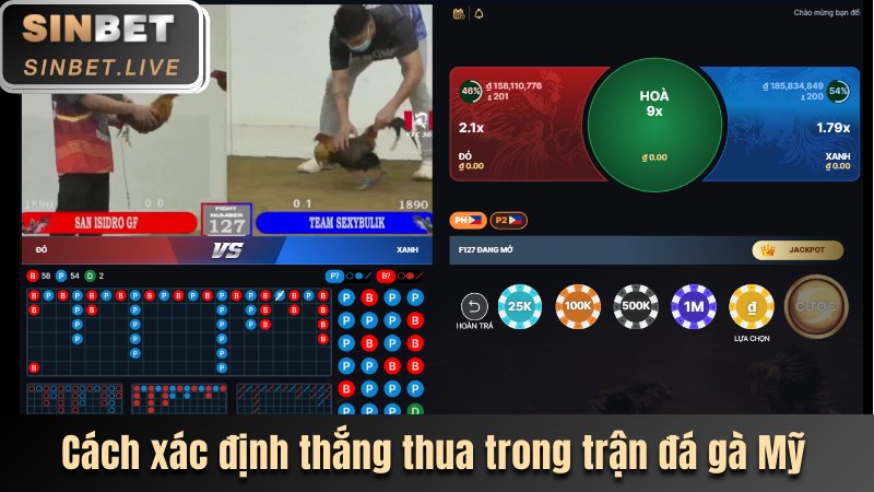 cach xac dinh thang thua trong tran da ga my
